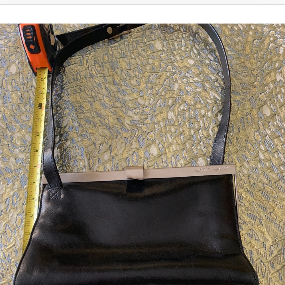 Claudio Ferrici Vintage Black Handbag